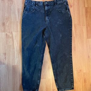 H&M high waisted mom jeans